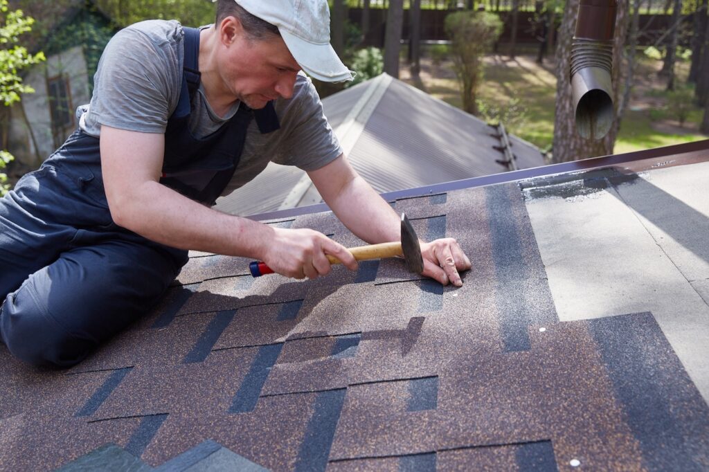 professional roof installation