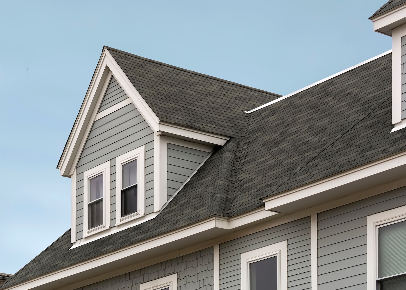 new asphalt roof