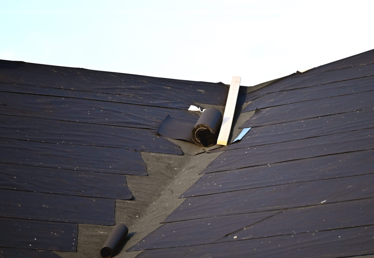 big roof black underlayment